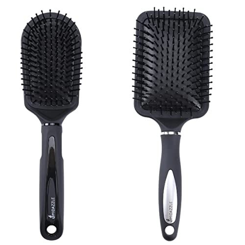 Omidazzle Midazzle Premium Cushioned & Paddle Hair Brush for Men & Women - Pack of 2 (HB3-10) - Image 1