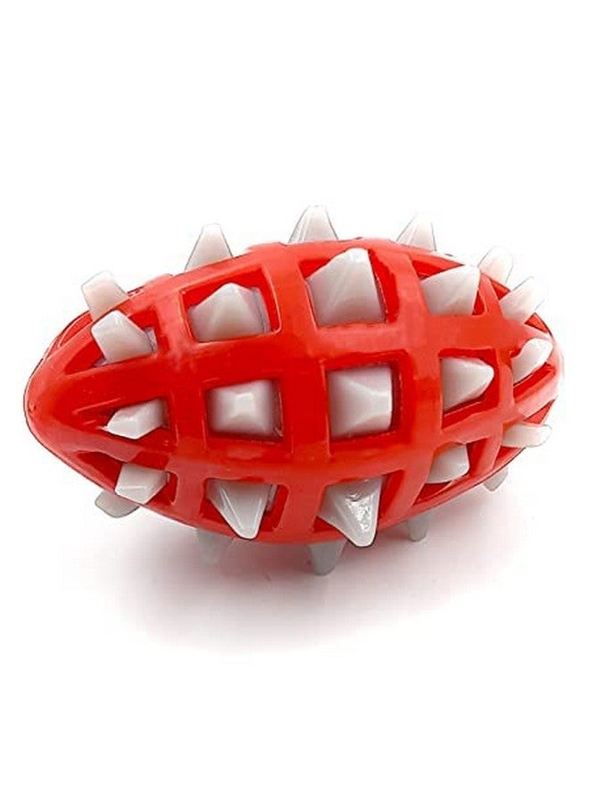 كرة مطاطية تصدر صوت صرير للكلاب، لعبة مضغ وطحن للكلاب، لعبة التسنين - Image 2