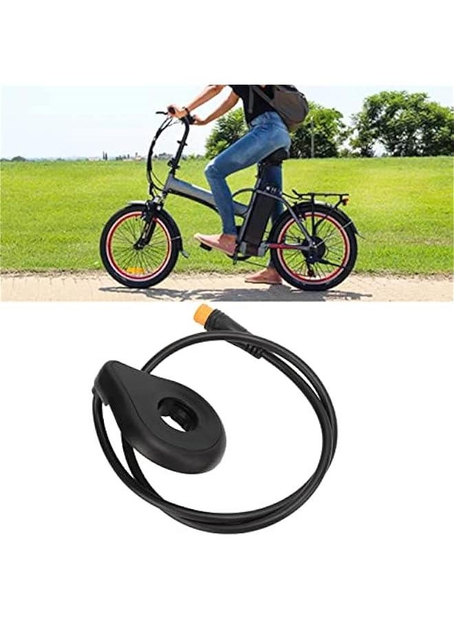Electric Bikes Sensor, Electric Pedal Sensor Waterproof Interface Easy Installation 12 Magnets for Electric Bike