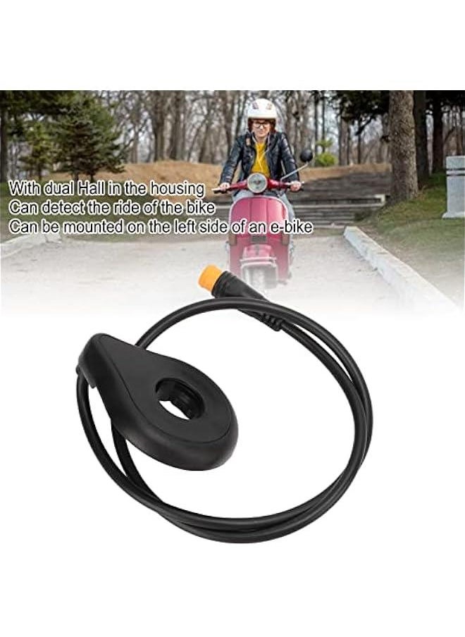 Electric Bikes Sensor, Electric Pedal Sensor Waterproof Interface Easy Installation 12 Magnets for Electric Bike