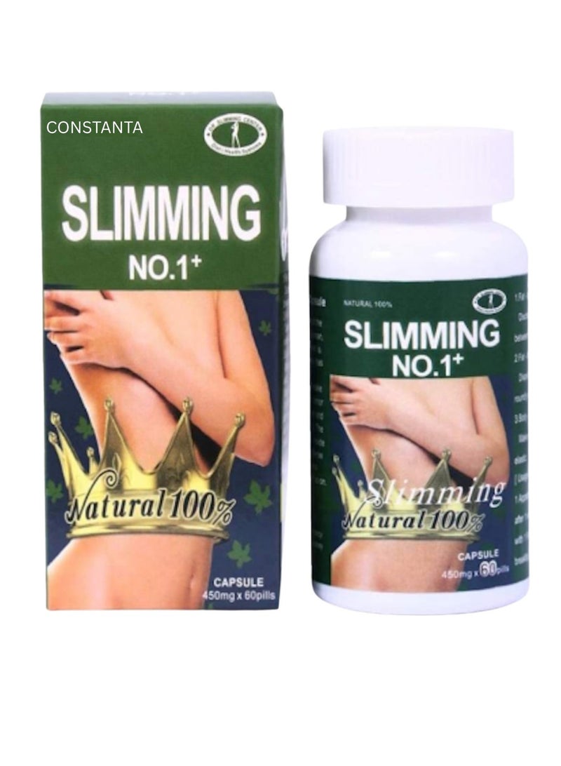 Slimming No.1 Weight Loss Capsules for Weight Loss 60 Pill