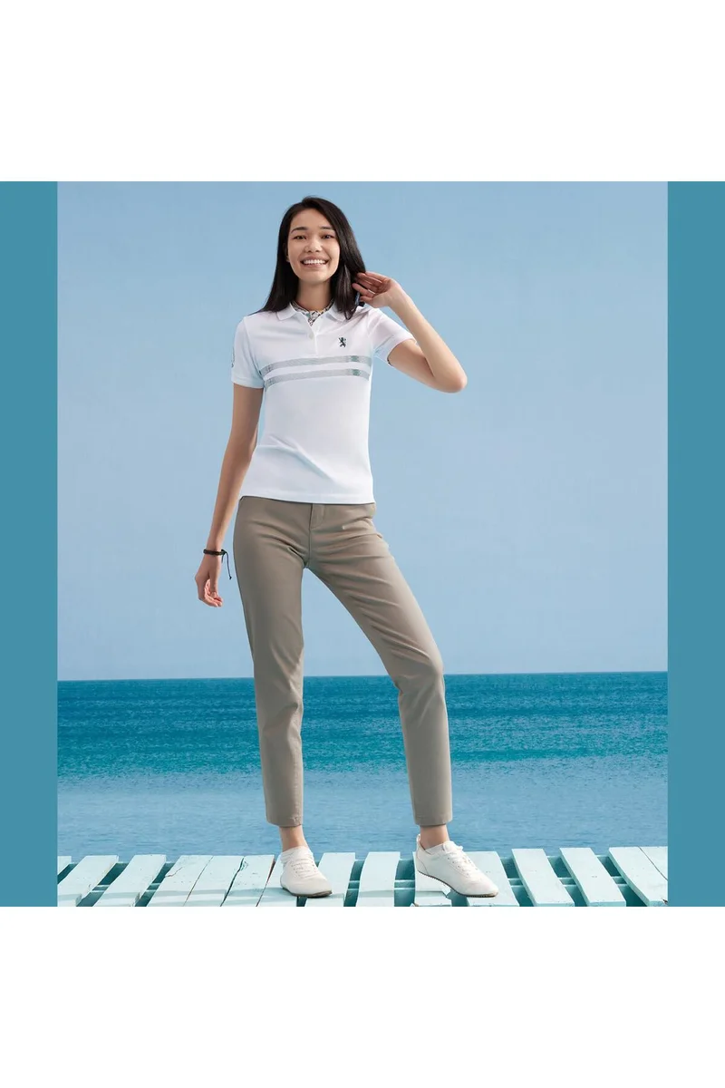 جيوردانو White Polo Shirt for Women