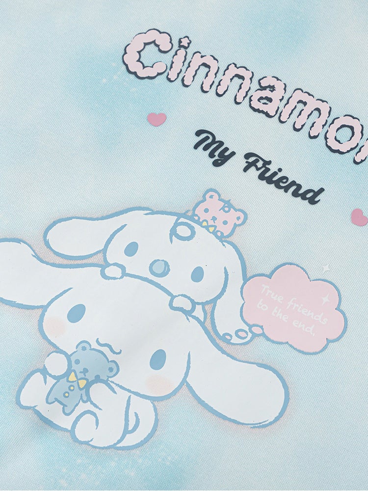 Balabala Girls' Contrast Colored Sweatshirt With Print - Image 4