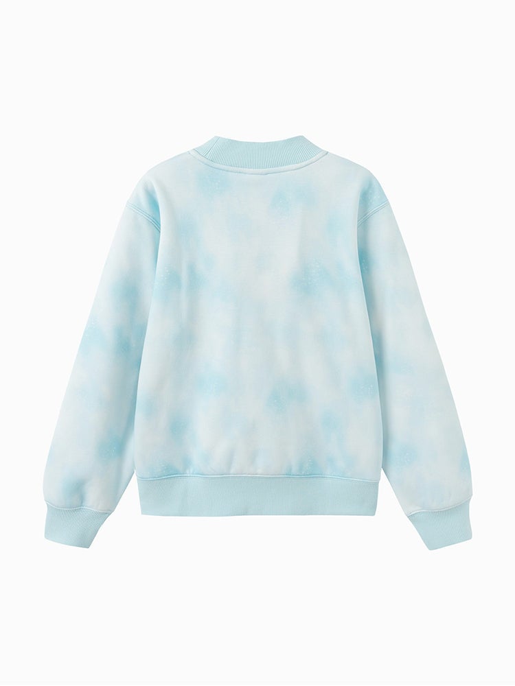 Balabala Girls' Contrast Colored Sweatshirt With Print - Image 2