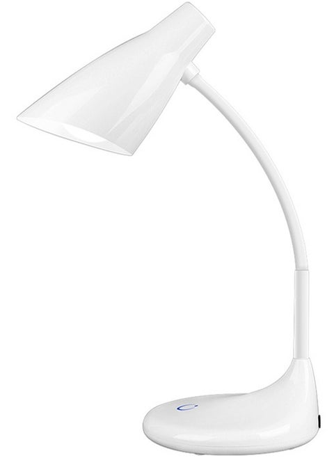 5W 1000mAh battery rechargeable led table lamp set 3-gear touch dimmer gooseneck table lamp，Eye protection desk lamp，Dedicated to bedrooms and offices