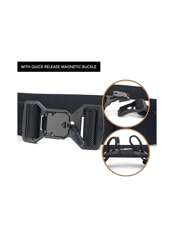 NIBEMINENT Adjustable Webbing Belts with Quick Release Magnetic Buckle 26x9centimeter - Image 3