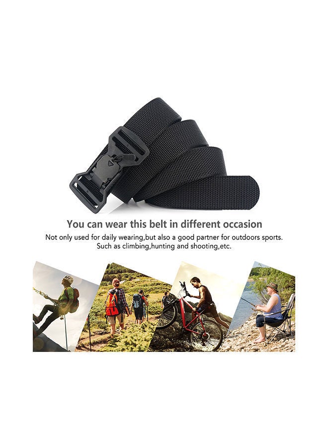 NIBEMINENT Adjustable Webbing Belts with Quick Release Magnetic Buckle 26x9centimeter - Image 5