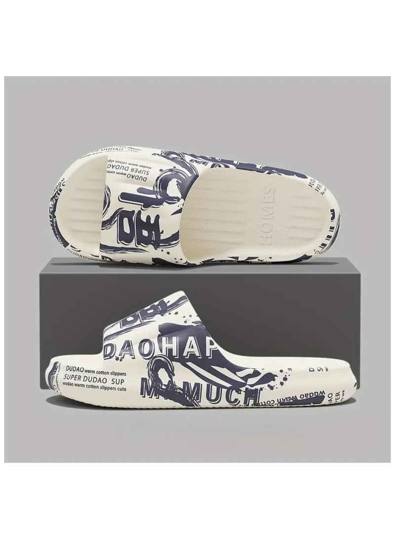 DUDAO Household Slippers Bathroom Slippers Indoor And Outdoor Slippers - Image 1