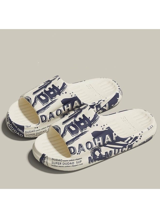 DUDAO Household Slippers Bathroom Slippers Indoor And Outdoor Slippers - Image 2