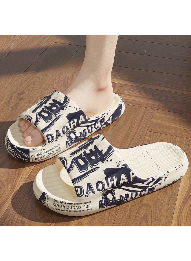 DUDAO Household Slippers Bathroom Slippers Indoor And Outdoor Slippers - Image 4