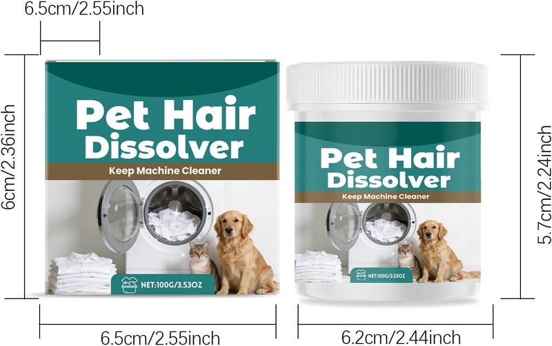 Pet Hair Dissolver Liquids Washing Machine Cats Hairs Remover for Dog and Cats Accessories Multipurpose Pet Removal Liquids - Image 4