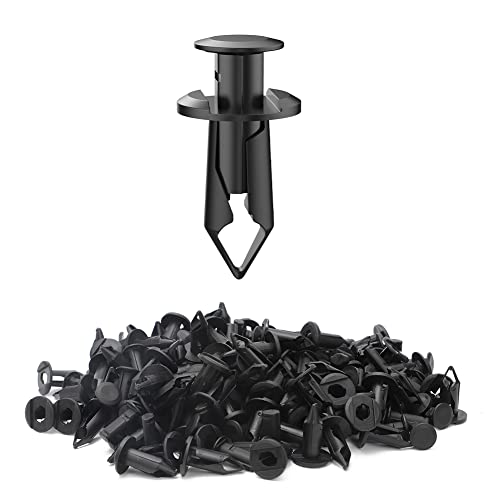 Alpha Rider 100pcs 8mm Fender ATV Push Retainer Clips Fastener for Honda Suzuki Kawasaki Polaris Sportsman Rangers RZR Replace 7661855 - Image 1