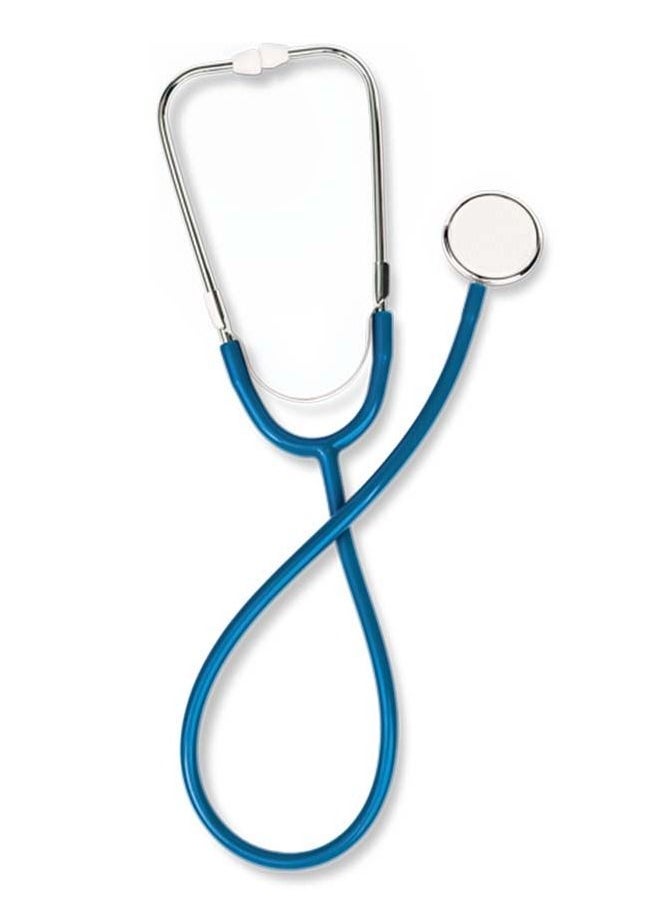 B.Well WS-1 Blue Professional Stethoscope with Single-Head Chest Piece