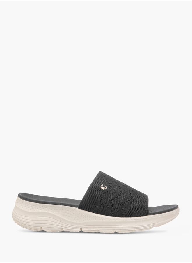 Le Confort Women Textured Slip-On Sandals  - Image 2