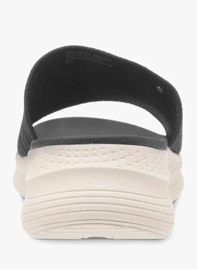 Le Confort Women Textured Slip-On Sandals
