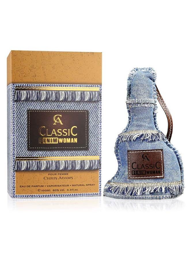 Chris Adams Chris Adams Classic Denim Woman Eau De Parfume 100 ML  - Image 5