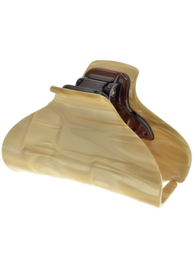 CAMILA Paris Cp2125 French Hair Clip For Women For Thick Volume Hair Handmade Beige Girls Hair Claw Clips Jaw Fashion Styling Hair Accessories For Women Strong Hold No Slip Grip Made In France - Image 2