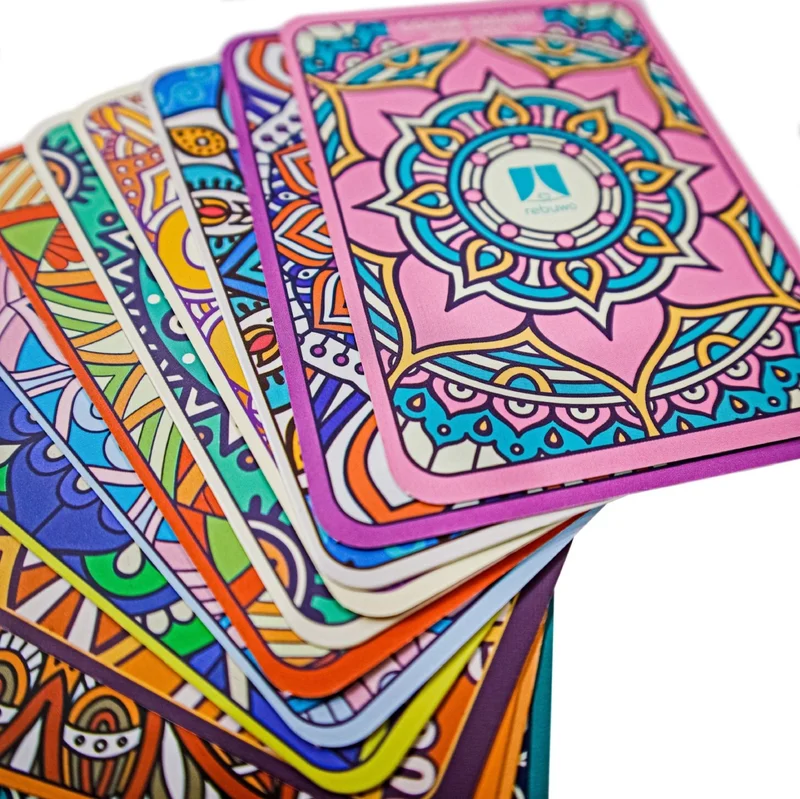 Rebuwo Yoga Poses Card Set for Kids