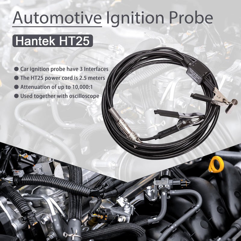 Hantek HT25 Auto Ignition Probe Automotive Oscilloscope Probe High Voltage Inductive Capacitance Ignition Probes Diagnostic-tool Accessories - Image 2