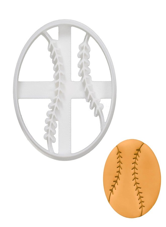 Bakerlogy Softball cookie cutter, 1 piece - Bakerlogy - Image 1