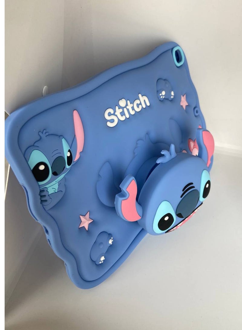 Cartoon 3D Silicon Handle Stand Cover For iPad 9th/8th/7th Generation (2022/2021/2020/2019 Model, 10.2 inch) - Image 2