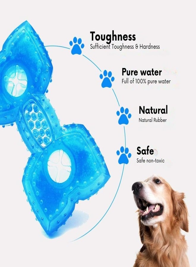 PET FUN Cooling Chew Toy for Dogs | Freezable Dispenser Teething Bone Toy with Treat Holder | Soothing Teether for Puppies & Small Dogs | Dental Care & Stress Relief - Image 4