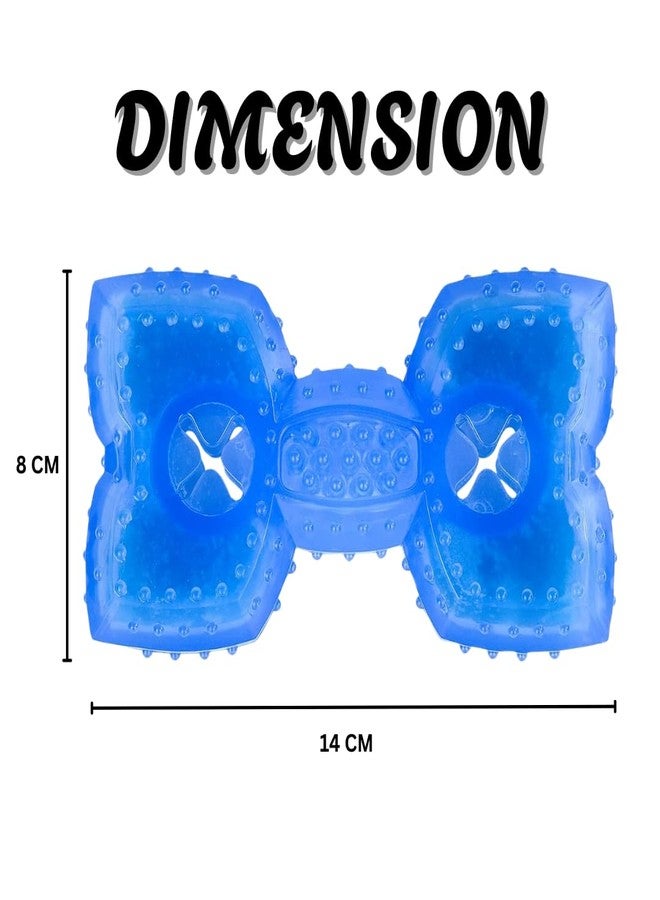PET FUN Cooling Chew Toy for Dogs | Freezable Dispenser Teething Bone Toy with Treat Holder | Soothing Teether for Puppies & Small Dogs | Dental Care & Stress Relief - Image 2