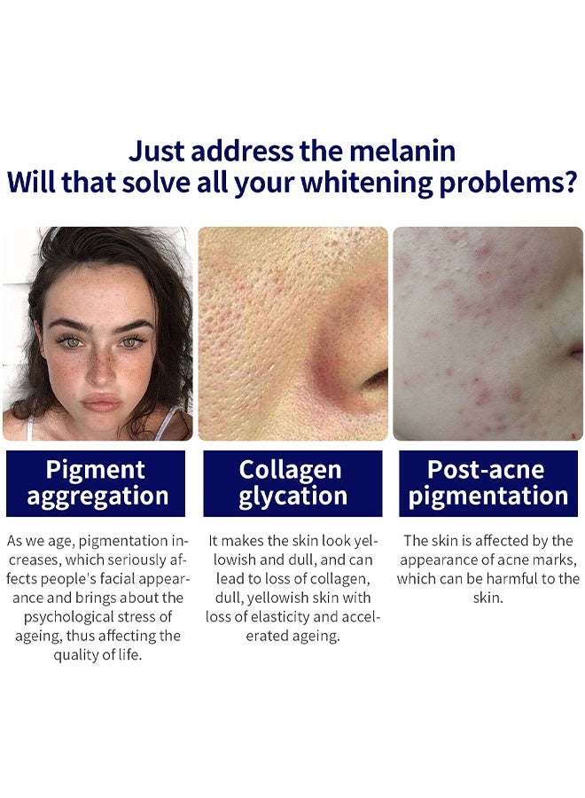 YOUBUY Whitening Essence-Clearly Corrective Dark Spot Solution for Dark Spots, Blackheads & Clogged Pores, Brightening Facial Serum, Reduces Hyperpigmentation & Post-acne Marks, with Vitamin C & Salicylic Acid, All Skin Types, Paraben-free, Mineral Oil-free 30ml - Image 5