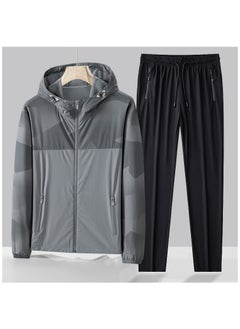 Grey and Black