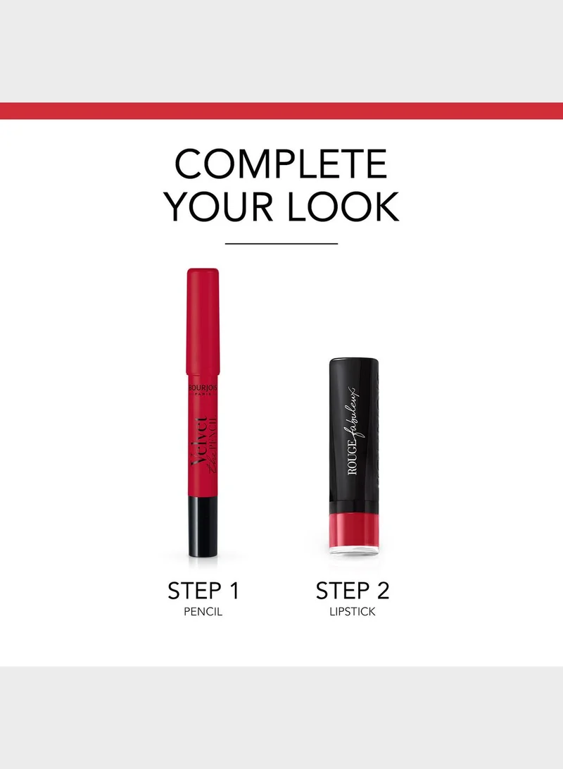 BOURJOIS PARIS Bourjois Rouge Fabuleux Lipstick â€“ 12 â€“ Beauty And The Red, 2.3g