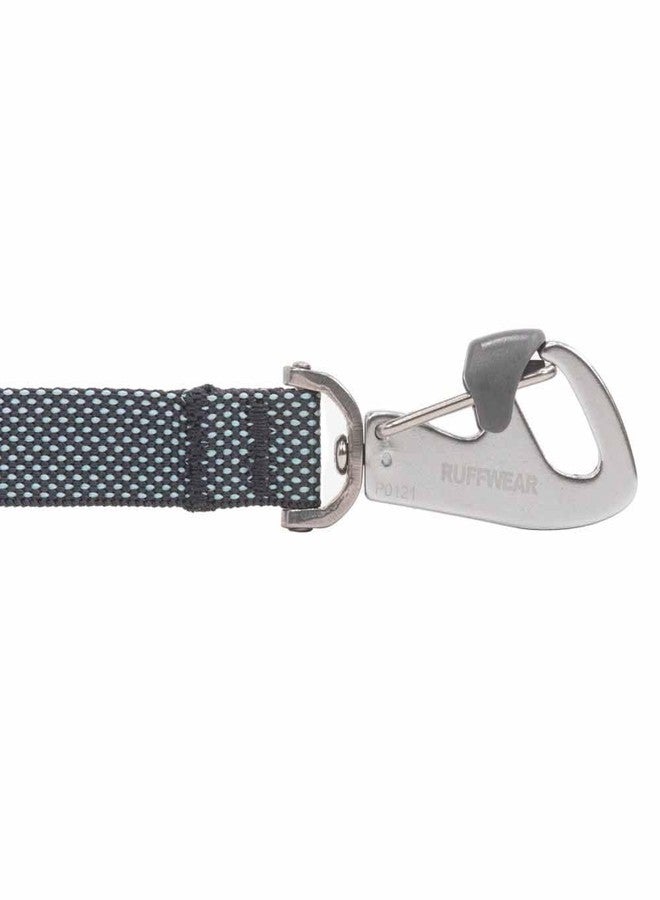 Ruffwear, Hi & Light Dog Leash, Ultralight 4.5 ft Lead with Lockable Swivel Crux Clip and Pick‑Up Bag Pocket, Minimalist Packable Webbing for Everyday Walks, Basalt Gray - Image 3