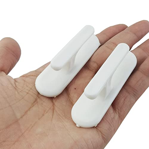 NSBELL 12PCS Blind Cord Twister Safety Blind Cord Hooks Adhesive Blind Cord Holder Window Blinds String Holder Child Proofing Blind Cord Wind Up Blind Cord Wrap Cleat for Home Office - Image 4