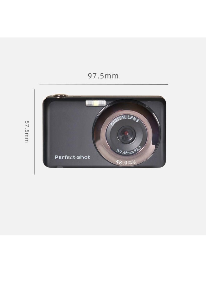 48 Million Pixels HD Digital Camera Camera Camera Photo Gift Card Machine K12 English-Body Color:32G + Card Reader - Image 4