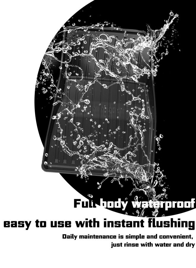 Generic Car mat, suitable for Tesla Model3 car mat, 3D customized, 2025 model, TPE all-weather wear-resistant, anti-slip, easy to clean, high-grade mat. goodcar  - Image 3