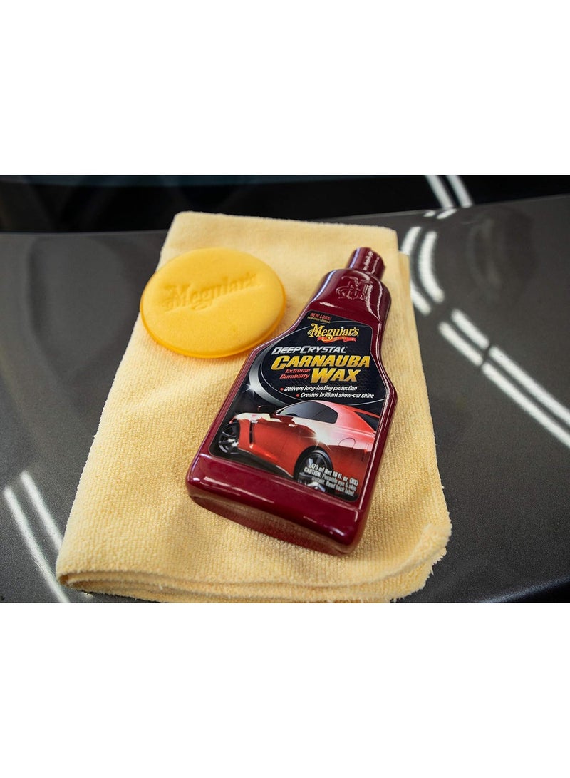 ميجوايرز شمع ديب كريستال كارنوبا A2216 – حماية ولمعان عالي لجميع أنواع الطلاء – 473 مل - Image 3