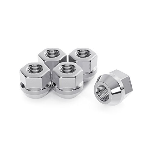 StanceMagic 20pcs Chrome Open End Lug Nuts - 7/16" x20 Threads - 0.81" Length - Cone Conical Taper Acorn Seat - 19mm 3/4" Hex - Compatible with Buick Chevy Chevrolet Pontiac Oldsmobile Cutlass Supreme - Image 5