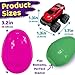 Stargo 8 Pack 32 Colorful Prefilled Easter Eggs bulk with Racing Mini Car Vehicles Pull Back Cars Plastic Easter Eggs Large for Easter Basket stuffers Easter Gifts Party Favors Boy Goodie Bags - Image 4