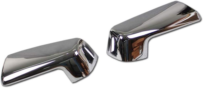 Beautost Chrome Rear View Mirror Side Molding Guard Cover Trims for Chevrolet Silverado 2019-2023 - Image 1