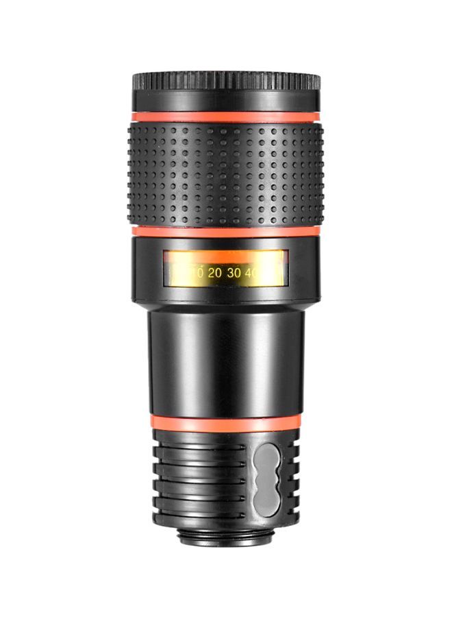 NIBEMINENT Universal Mobile Phone Clip-On Telescope Lens Black  - Image 1