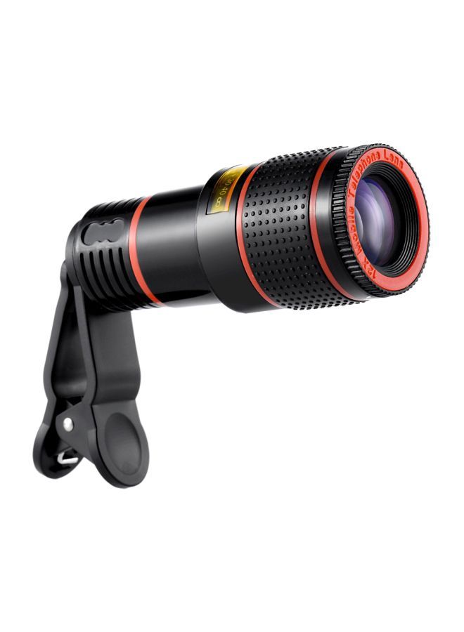 NIBEMINENT Universal Mobile Phone Clip-On Telescope Lens Black  - Image 2