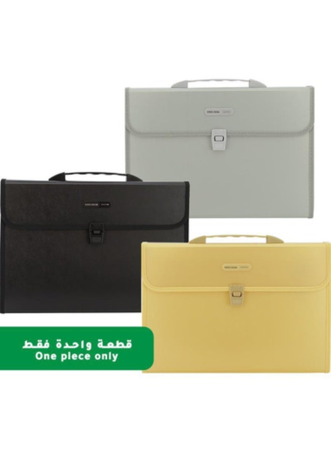 Data Bank Expanding File with Division F46 Pockets Assorted Color and Design May Vary - Image 1