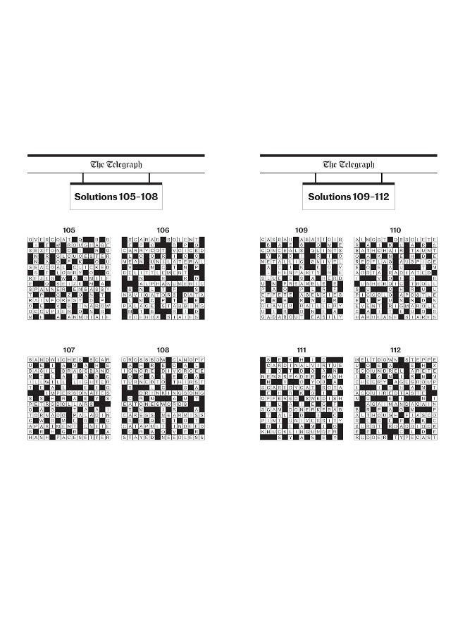 The Telegraph Big Book of Cryptic Crosswords 11  - Image 4