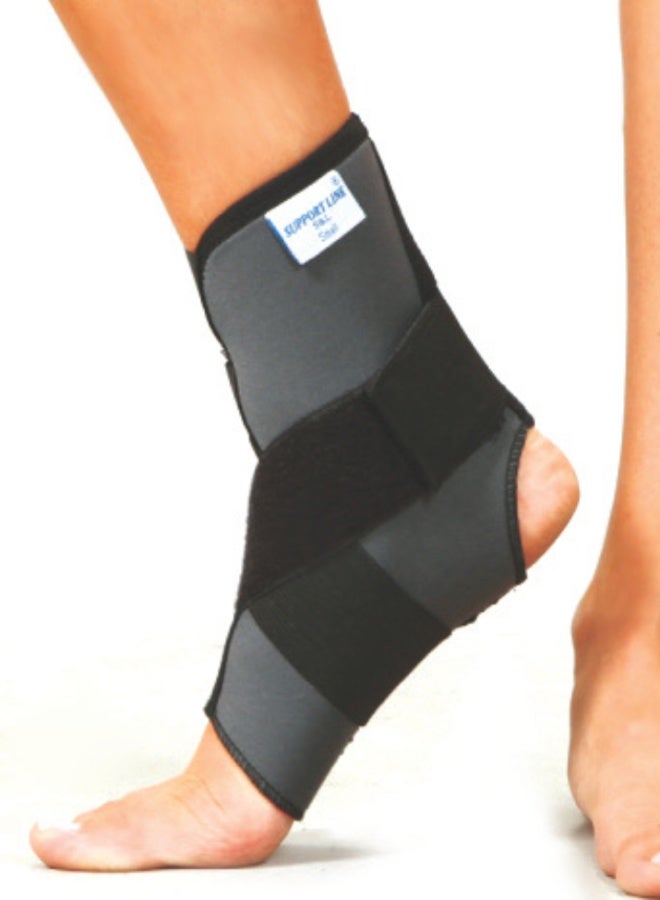 AID PLUS دعم الكاحل بحزام متقاطع (صغير) - استقرار ودعم معزز لإصابات الكاحل، SKU: 60210