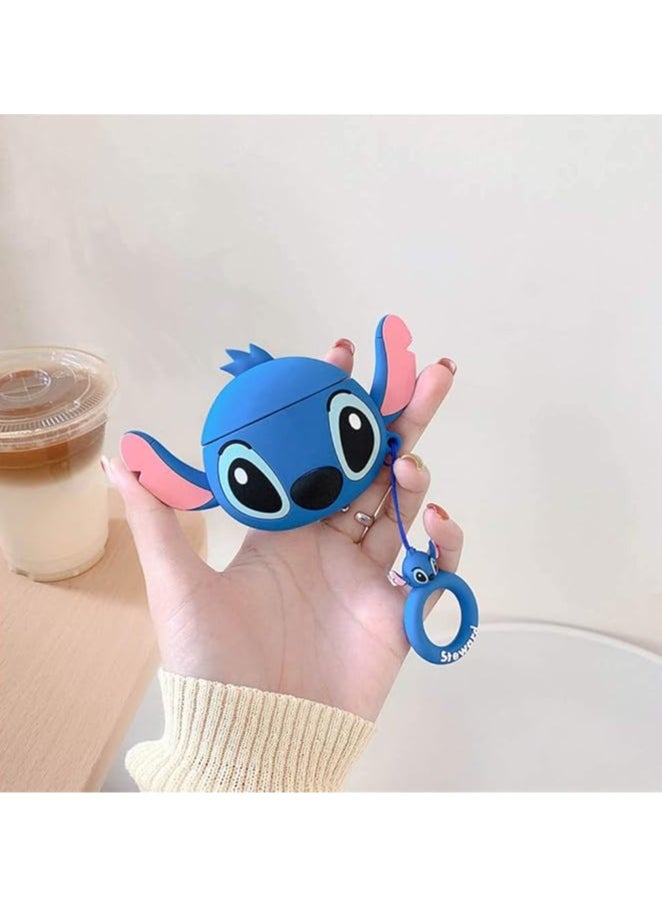 Generic AirPods  Case Pro  Protective Silicone Skin for AirPod Case Cute Funny Kawaii Fashion Cartoon  Cover for Girls Boys Women for AirPods Pro with Keychain  - Image 4