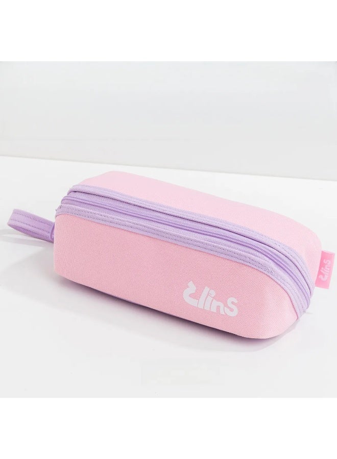 Kids Pencil Case 6-12 Years Multi-Layer Large Capacity Lightweight Easy-to-Clean School Supplies - Image 1