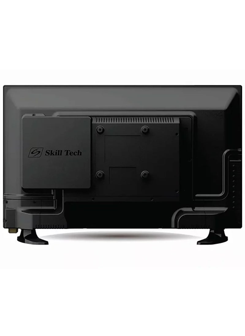 Skill Tech SK2410N 24" HD Ready LED TV, 1366x768, 60Hz, Wide Viewing Angle, High Contrast, HDMI/USB, Multisystem Support  - Image 2