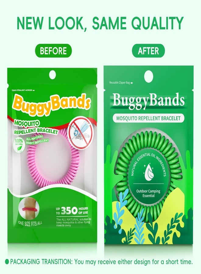 BuggyBands 30 Pack Mosquito Bracelets for Adults & Kids - Natural DEET-Free Bands, Individually Wrapped - Image 3
