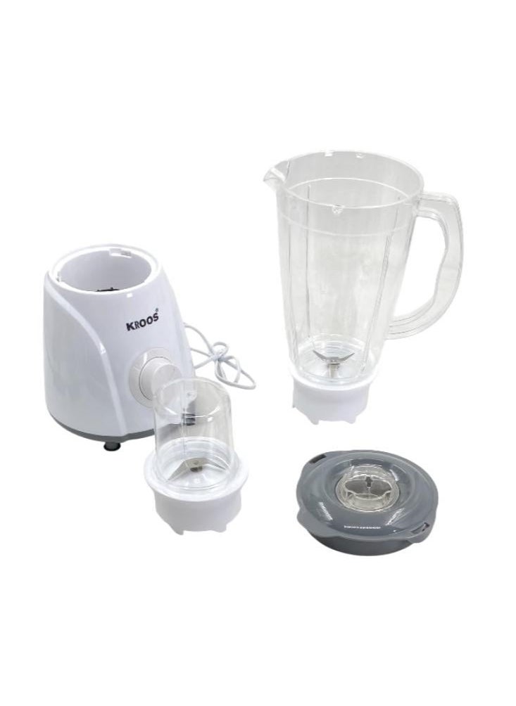 KROOS Electric Blender with Grinder, High Power Motor, Multi-Angle Sharp Blades and Multi-Gear Adjustment 350W 1.5L KR-5644 - pzsku/ZCF7FA4087876078CB2A7Z/45/_/1736316233/2f69857d-499e-4fae-83f2-f667eee9d3f7