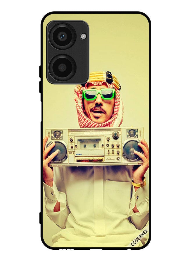 Covernex Protective Case Cover For Realme 10 Pro Holding Vintage Music Device - Image 1