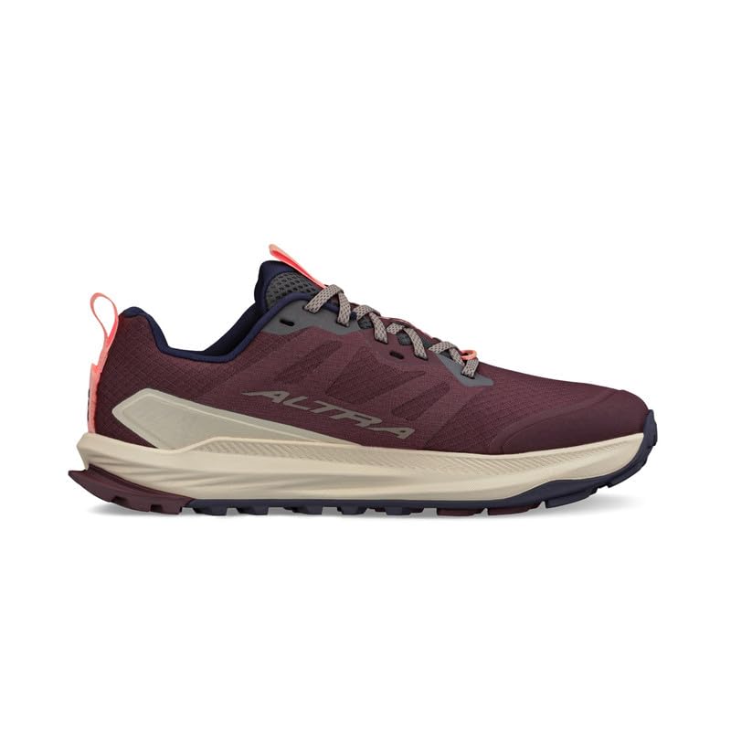 ALTRA Women's Lone Peak 9 Trail Running Shoe, Maroon, 9 - Image 3